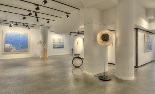 Affinities, a group exhibition with works from The Sotiris Felios Collection at the art space “16 Fokionos Negri”, Athens, Greece, 2019. Photo: Vaharidis Studio